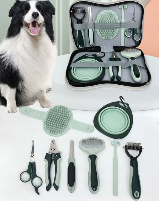 Kit Toelettatura 8 in 1 Cani e Gatti