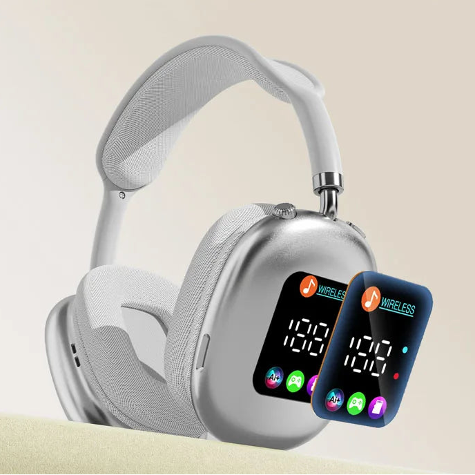 Cuffie Wireless MAX600 con Display Digitale