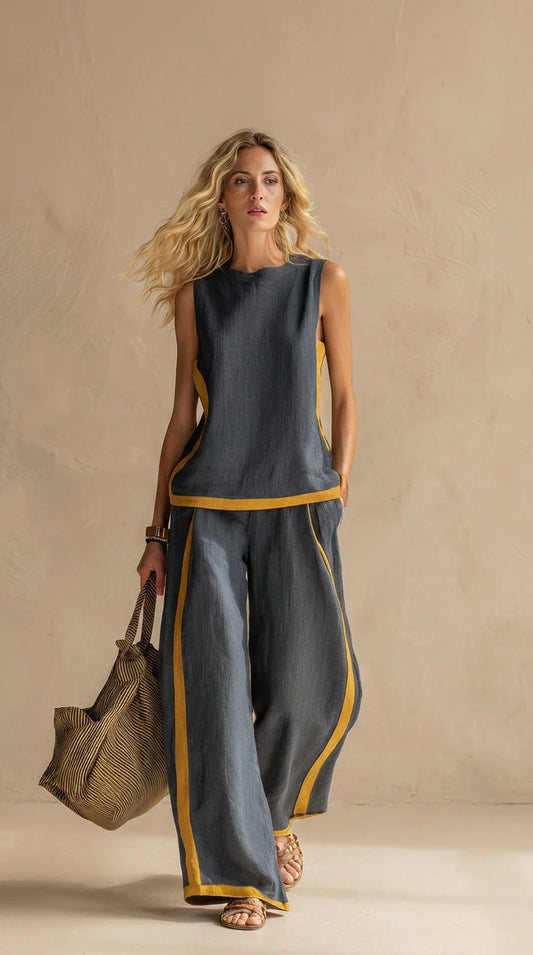 Coordinato Lino Estate Casual