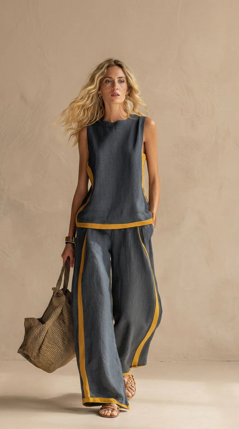 Coordinato Lino Estate Casual